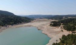 Kastamonu Karaçomak Barajı Kuraklık Nedeniyle Alarm Veriyor