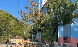 Köy yollarında genişletme çalışmaları sürüyor