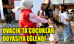 Ovacık’ta yangın sonrası moral etkinlikleri düzenlendi