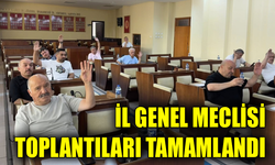 Karabük’te İl Genel Meclisi Ağustos toplantıları bitti