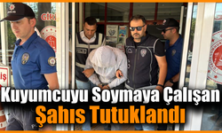 Kuyumcu soymaya kalkışan şüpheli tutuklandı