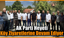 AK Parti Heyeti Ozan Köyü sakinlerinin taleplerini dinledi