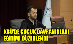 KBÜ’de çocuklarda davranış sorunları eğitimi verildi