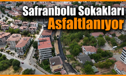 Safranbolu’da toplam bin 600 ton asfalt serildi