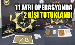 Karabük’te 11 ayrı operasyonda 17 şüpheliye işlem yapıldı