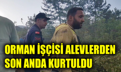 Alevlerden kurtuldu, arkadaşlarını kaybettiğini sanıp panikledi
