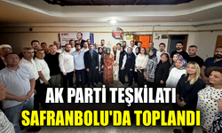 AK Parti Safranbolu İlçe Teşkilatı toplandı