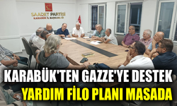 Karabük Saadet’ten Gazze’ye destek çağrısı