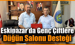 Eskipazar Belediyesi’nden evlenecek çiftlere müjde