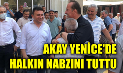 Akay, Yenice’de esnaf ve vatandaşlarla buluştu