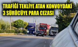 Karabük’te düğün konvoyundaki 3 sürücüye 8 bin 487 lira ceza