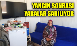 Karabük’te yangınzedeler devlet desteğiyle ayağa kalkıyor