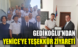 Gedikoğlu teşekkür ziyaretlerini sürdürüyor