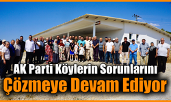 AK Parti Milletvekilleri köy ziyaretlerini sürdürüyor
