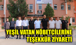 AK Parti heyeti yangın kahramanlarını ziyaret etti