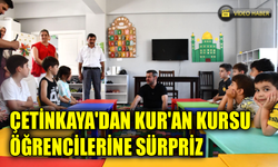 Başkan Çetinkaya'dan yaz Kur’an kurslarına ziyaret