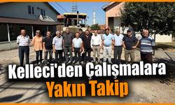 Kelleci, Kale Köyü yolundaki asfalt çalışmalarını inceledi