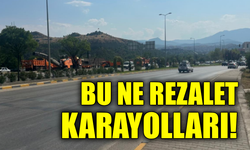 Karabük’te yol çalışması trafiği felç etti