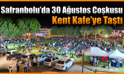 Safranbolu’da 30 Ağustos’a yakışan kutlama