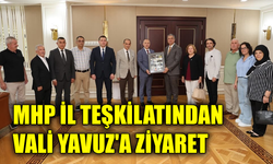 MHP Karabük İl Teşkilatından Vali Mustafa Yavuz’a ziyaret