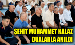 Karabük’te şehit Kalaz için mevlid programı düzenlendi