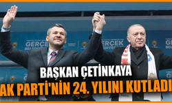 Başkan Çetinkaya AK Parti’nin 24. yaşını kutladı