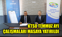 KTSO Temmuz ayı faaliyetlerini açıkladı