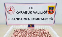 Karabük’te 2 bin 467 adet hap ele geçirildi