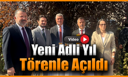 Karabük’te 2025–2026 adli yılı törenle başladı