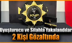 Karabük’te yasaklı madde ve silah ele geçirildi