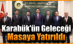 AK Parti Karabük heyetinden Bakan Kurum'a ziyaret