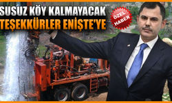 Kurum’dan Karabük köylerine sondaj makinası
