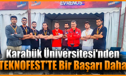Karabük Üniversitesi TEKNOFEST’te Türkiye 5’incisi Oldu