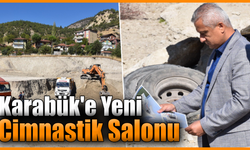 Karabük’te cimnastik salonu inşaatı başladı