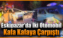 Karabük’te otomobiller çarpıştı: 2’si çocuk 6 yaralı