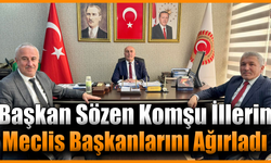 Üç ilin İl Genel Meclis Başkanları Karabük’te buluştu