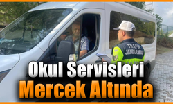 Jandarmadan okul servis araçlarına denetim