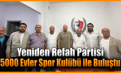 Yeniden Refah Karabük'ten 5000 Evler Spor Kulübü ziyaret