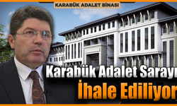 Adalet Bakanı Yılmaz Tunç Adalet Sarayı İhale Ediliyor