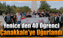 Yenice'den Çanakkale'ye tarih yolculuğu
