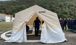 AFAD’dan askeriye personeline uygulamalı çadır eğitimi