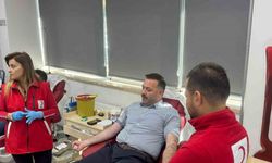 AK Parti Teşkilatı kan bağışında bulunarak hayat kurtardı