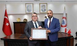 BARÜ Rektörü Akkaya’dan Rektör Özölçer’e nezaket ziyareti