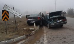 Bolu’da sürekli kazaların yaşandığı kavşakta yine kaza