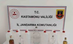 Kastamonu’da jandarmadan sahte içki operasyonu