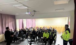 Mudurnu’da taşımalı eğitim şoförlerine güvenlik eğitimi