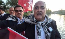 Bartın’da Filistin’e Destek İçin Irmakta Bayraklı Konvoy
