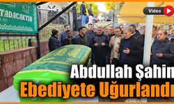 Eski TBMM Başkanı Mehmet Ali Şahin’in babası toprağa verildi