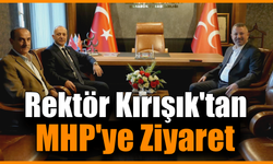 Rektör Kırışık MHP teşkilatı ile bir araya geldi