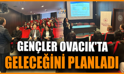 Ovacık’ta gençlere “Staj ve iş imkanları” anlatıldı